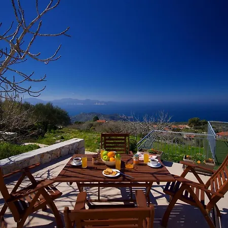 Assos Panoramic Sea View Villa Kothréas