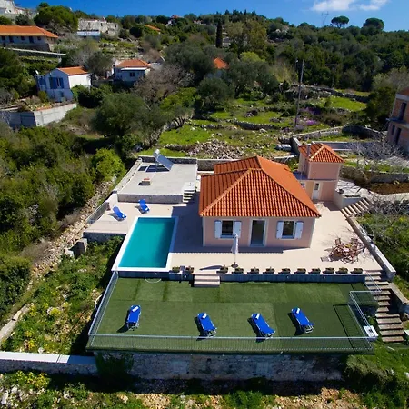 Assos Panoramic Sea View Villa Kothréas